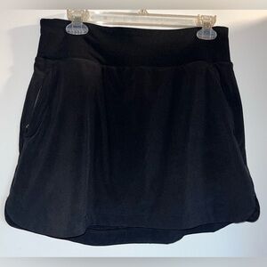 Eddie Bauer Women's Sightscape Horizon Pull-On Skort Black S Small Stretch